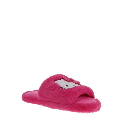 Mules en peluche Hello Kitty pour femmes