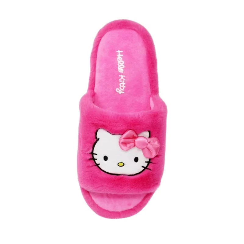 Ladies Hello Kitty plush slippers.