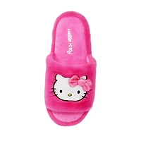 Ladies Hello Kitty plush slippers.