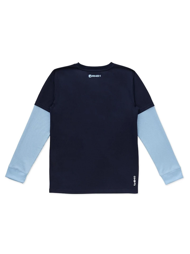 AND1 T-shirt graphique cylindrique pour garçons