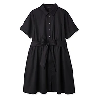 Lane Bryant Women's Plus Shirt Midi Dress