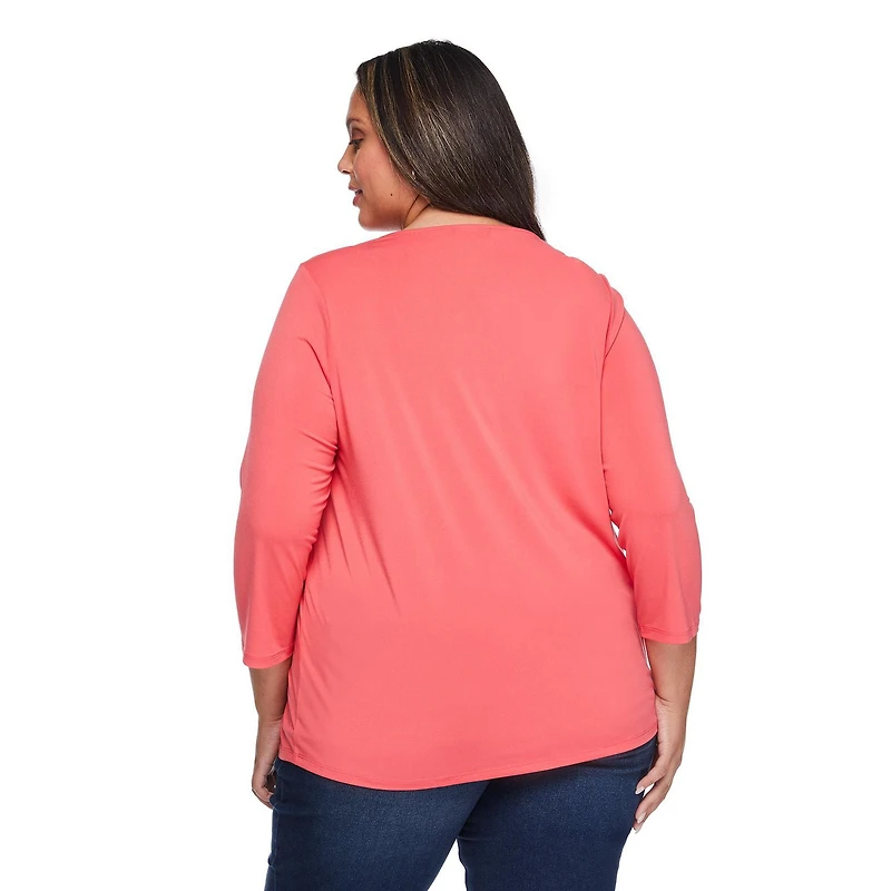 Haut à plis Lane Bryant Plus pour femmes