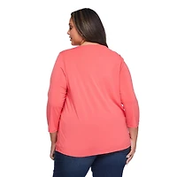 Haut à plis Lane Bryant Plus pour femmes