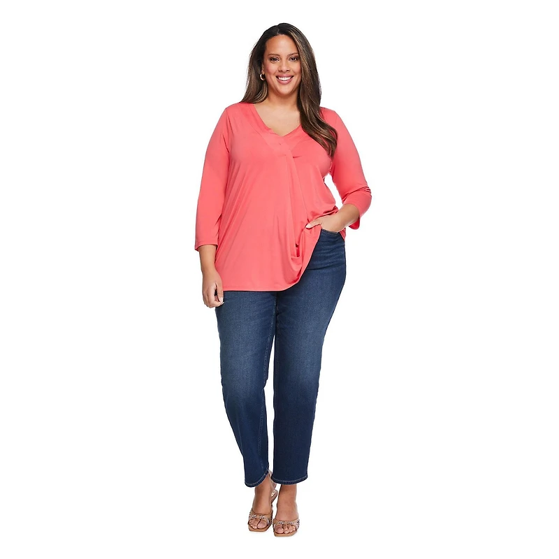 Haut à plis Lane Bryant Plus pour femmes