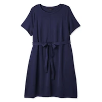 Robe à ceinture nouée Lane Bryant Plus pour femmes