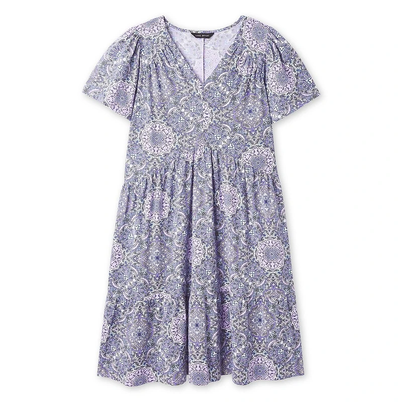 Robe t-shirt imprimée Lane Bryant Plus pour femmes
