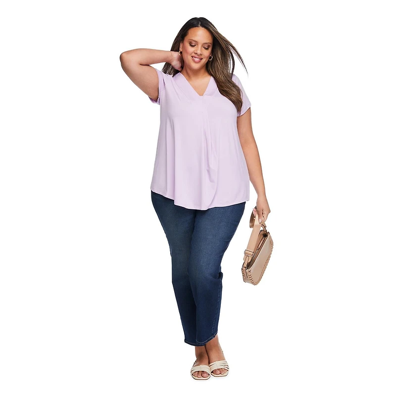 Haut plissé Lane Bryant Plus pour femmes