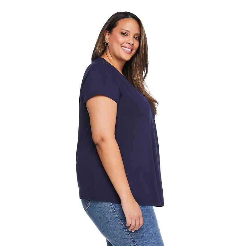 Lane Bryant Women's Plus Pleated Top