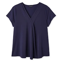 Lane Bryant Women's Plus Pleated Top