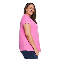 Lane Bryant Women's Plus Pleated Top