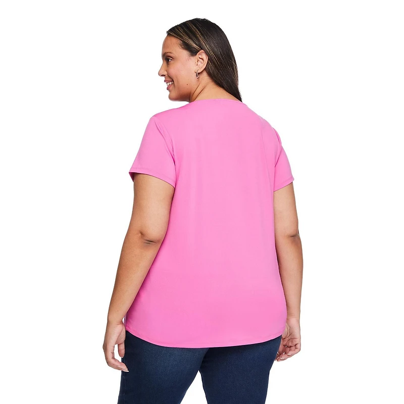 Lane Bryant Women's Plus Pleated Top