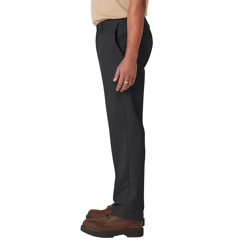 Genuine Dickies Men's Flat Front Comfort Waist Flex Pant