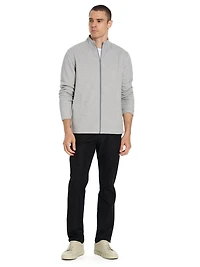 VAN HEUSEN FULL ZIP FLEECE SWEATER