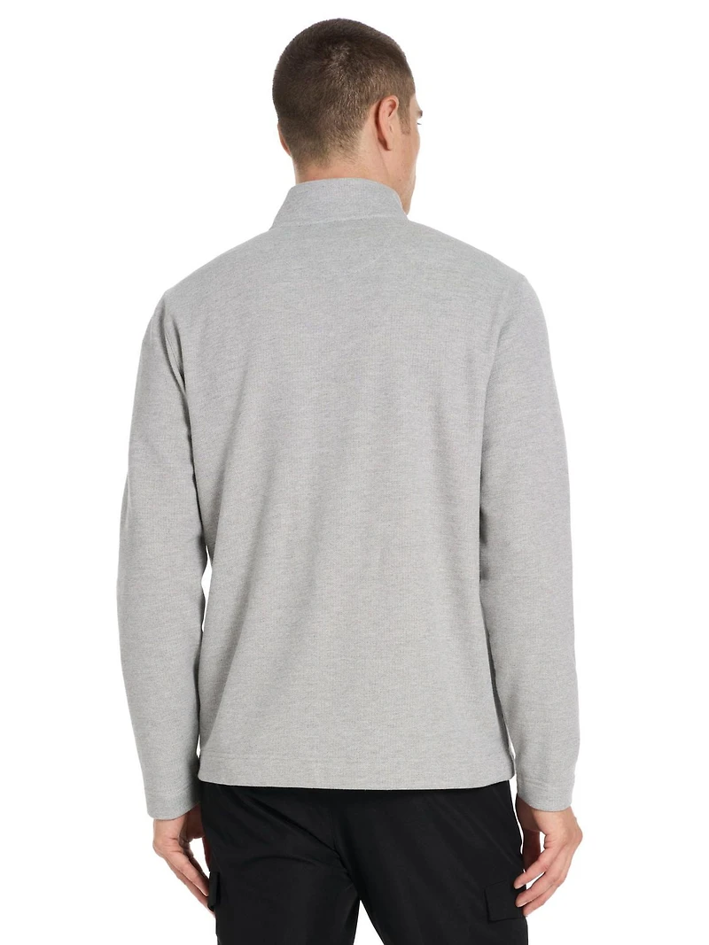 VAN HEUSEN FULL ZIP FLEECE SWEATER