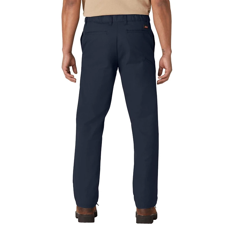 Genuine Dickies Men's Flat Front Comfort Waist Flex Pant