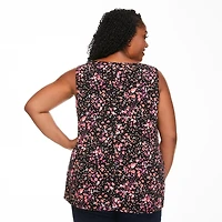 Haut sans manches avec col bénitier Penmans Plus pour femmes