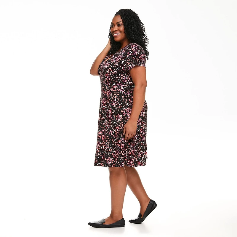 Robe ajustée et évasée Penmans Plus pour femmes