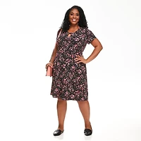 Robe ajustée et évasée Penmans Plus pour femmes