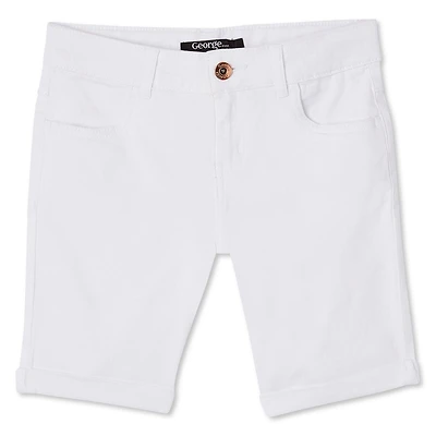George Girls' Denim Bermuda Short