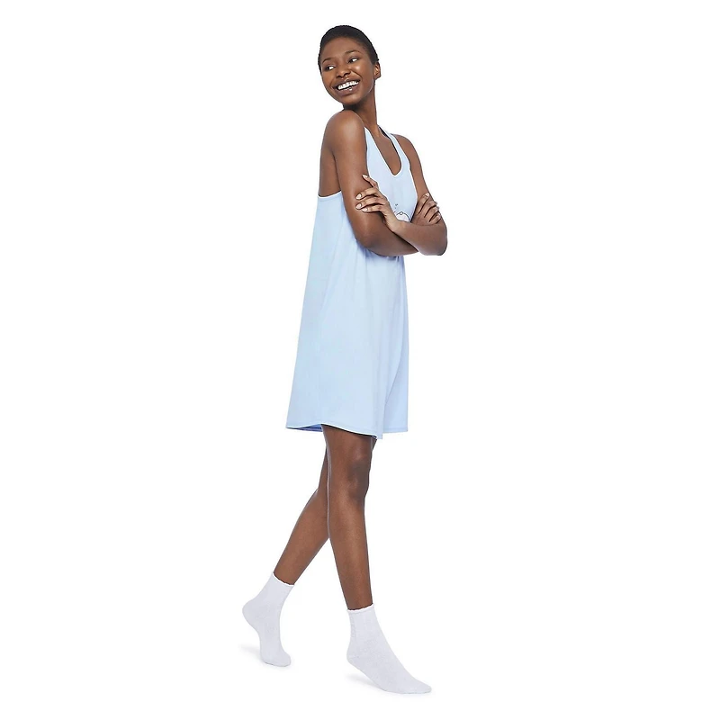 Chemise de nuit débardeur avec dos nageur George pour femmes