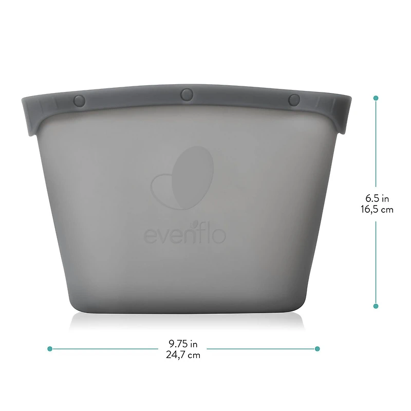 Sac désinfectant à la vapeur en silicone Evenflo Feeding
