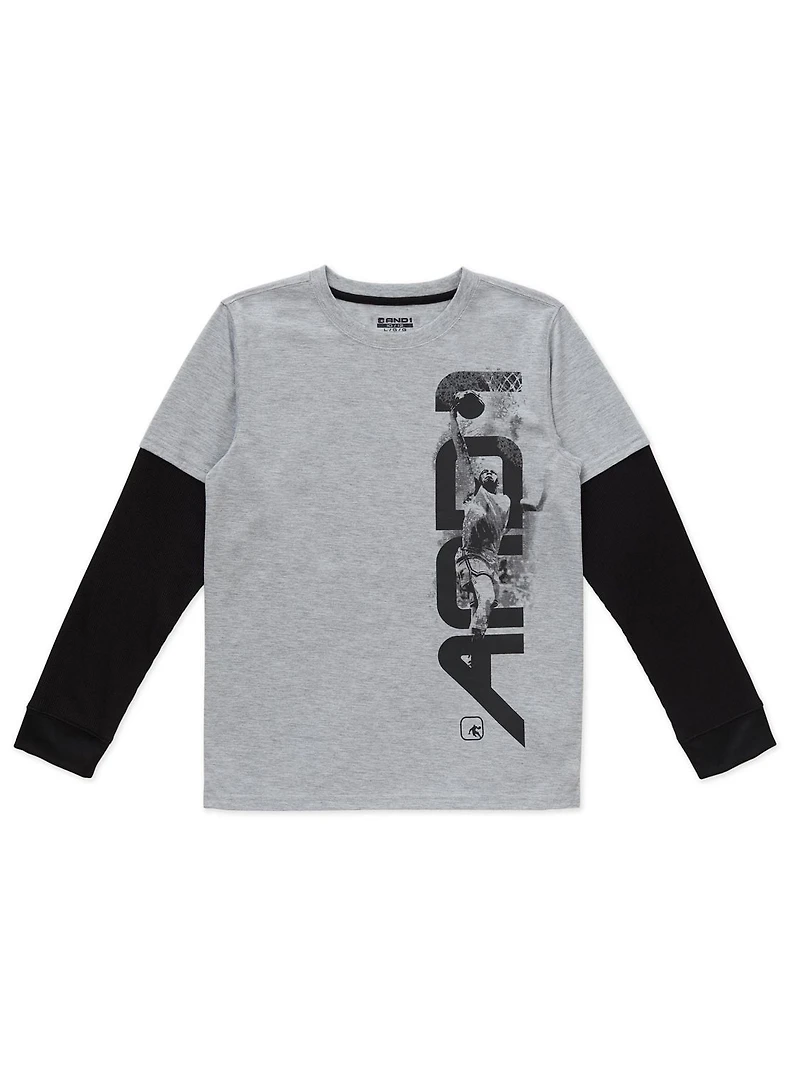 AND1 T-shirt graphique Dynamics pour garçons, tailles 4 à 16