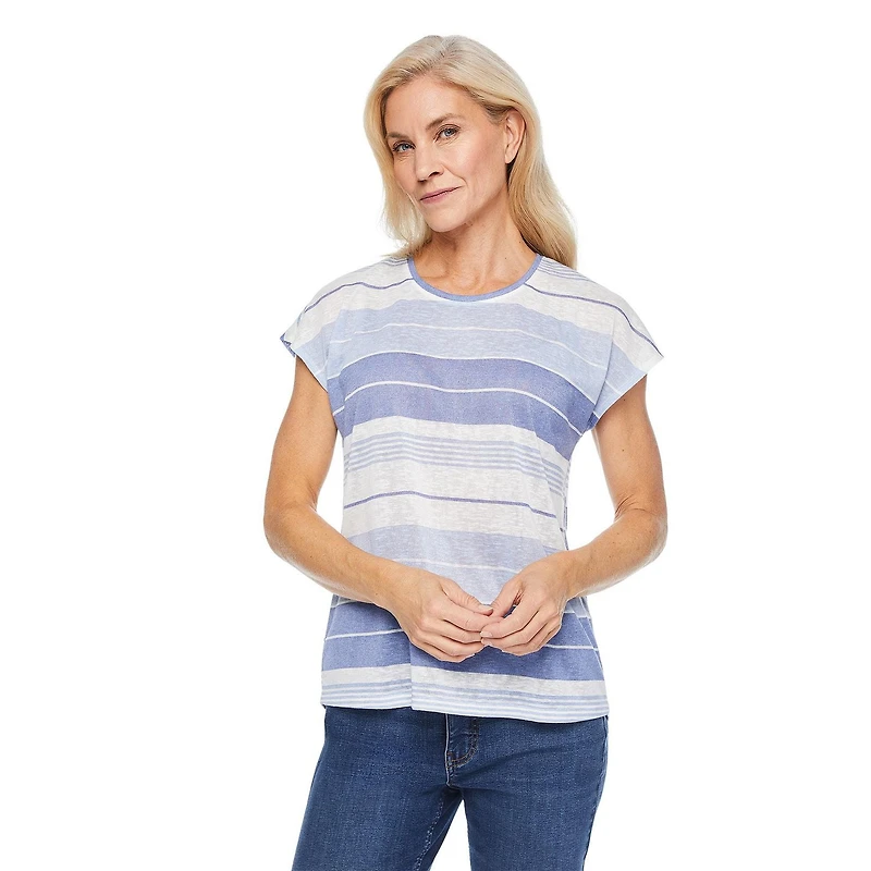 Iyla Women's Button Back Tee