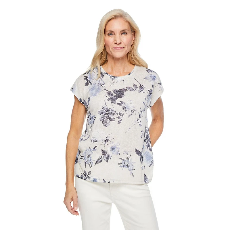 Iyla Women's Button Back Tee