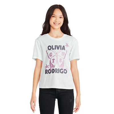 T-shirt avec imprimé graphique Olivia Rodrigo pour filles