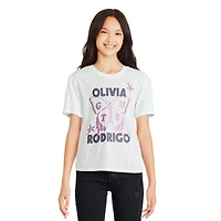 T-shirt avec imprimé graphique Olivia Rodrigo pour filles