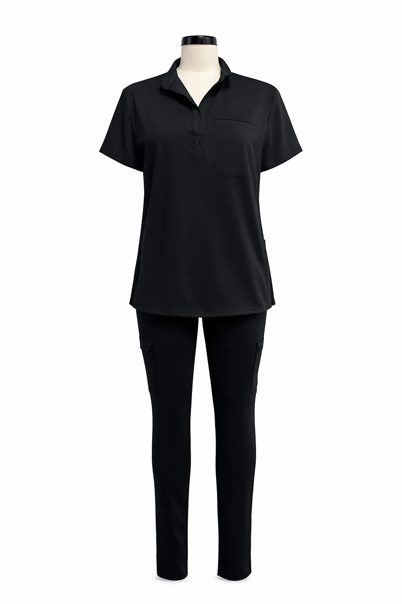 T-shirt à col en V pour femme FLEX SCRUBS™