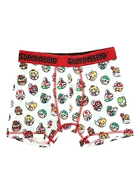 Super Mario Boys' 4-Pack Boxer Briefs