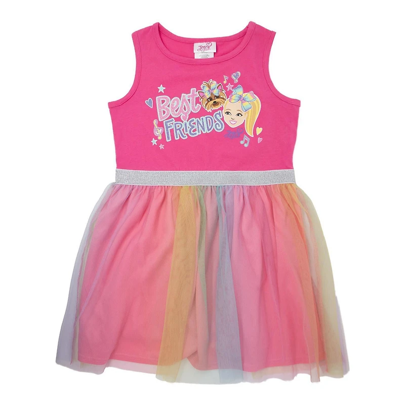 Jojo Siwa Girl's sleeveless Tutu Dress