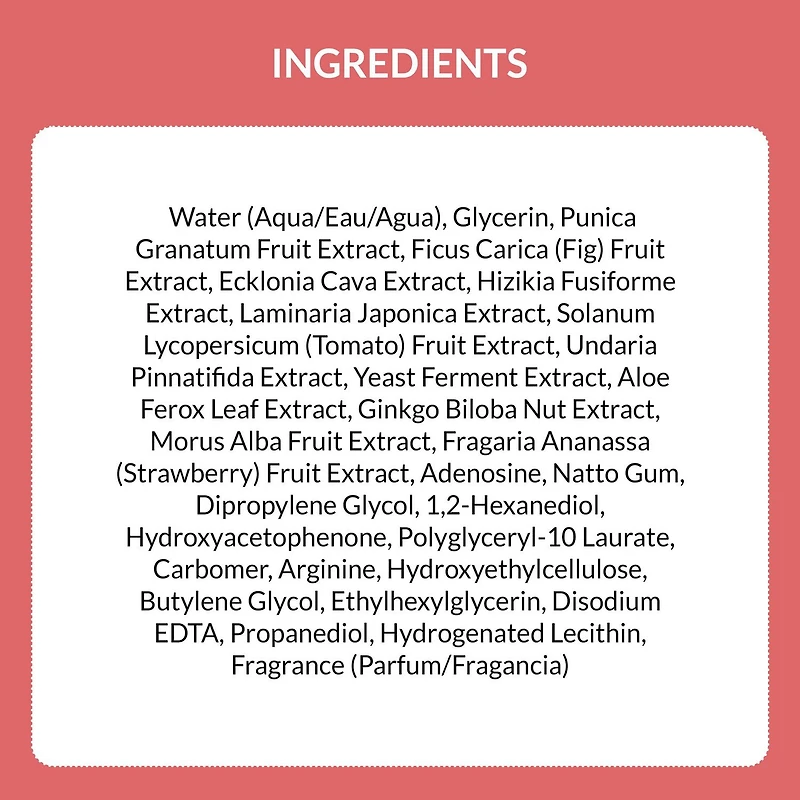 Food Story MASQUE GRENADE Volume : net 0,88 oz. / 25g