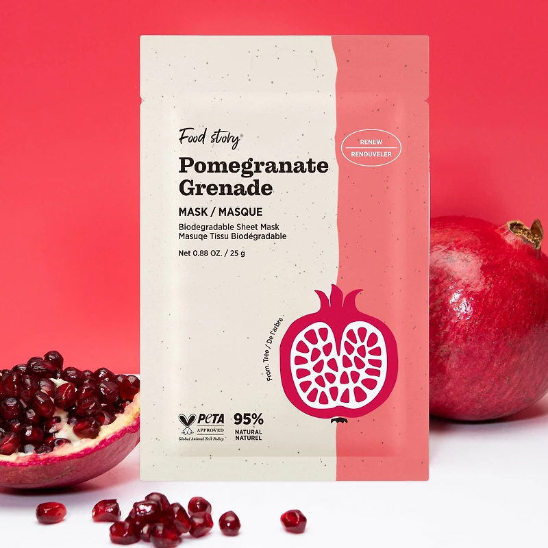 Food Story MASQUE GRENADE Volume : net 0,88 oz. / 25g