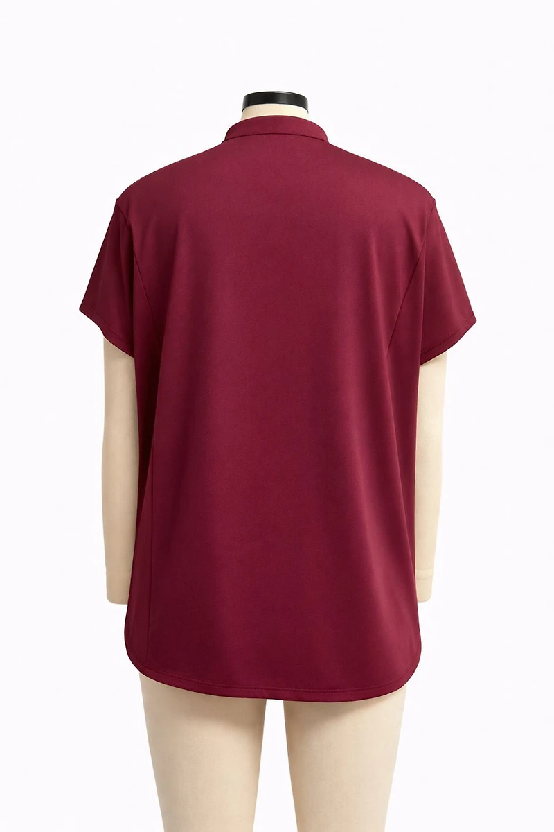 FLEX SCRUBS™ ladies collared v neck