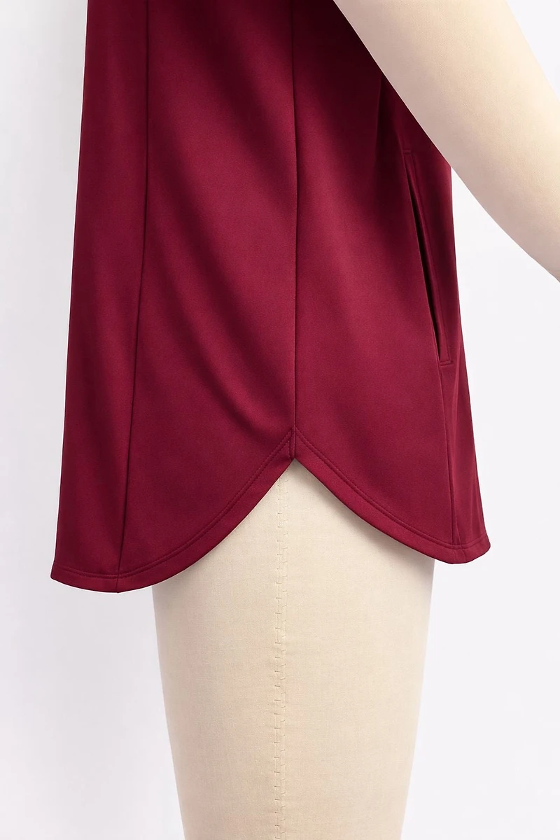 FLEX SCRUBS™ ladies collared v neck