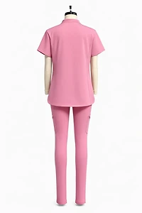 FLEX SCRUBS™ ladies collared v neck