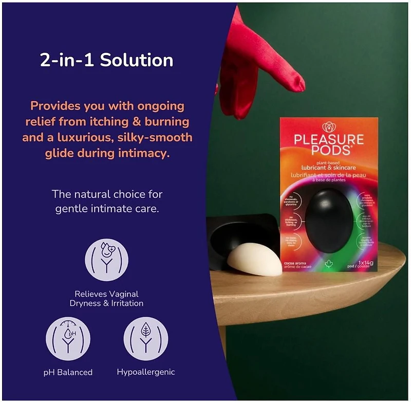 Pleasure Pods Lubrifiant végétal 14 g