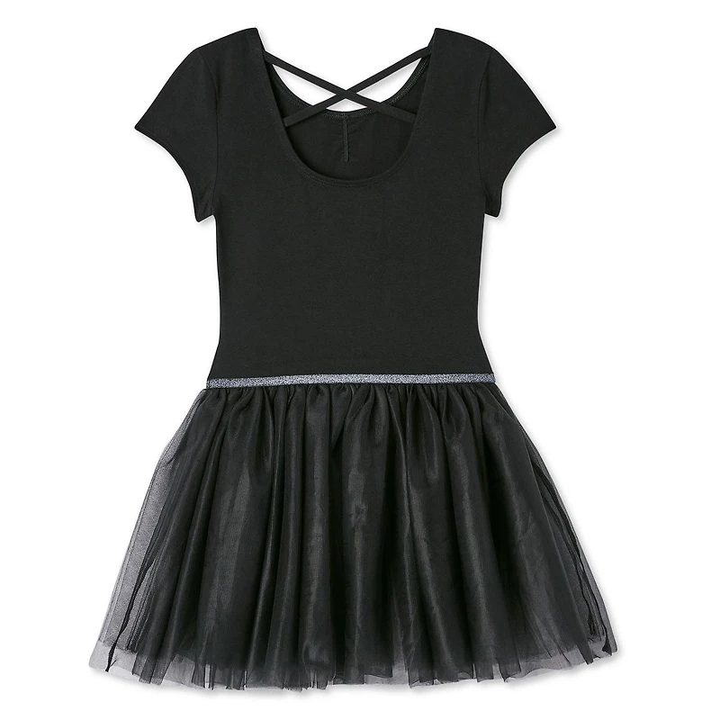 George Girls' Short Sleeve Tutu Bodysuit