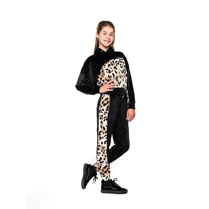 Sweat à capuche à manches longues pour filles Justice Animal