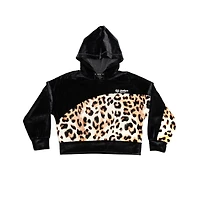 Sweat à capuche à manches longues pour filles Justice Animal