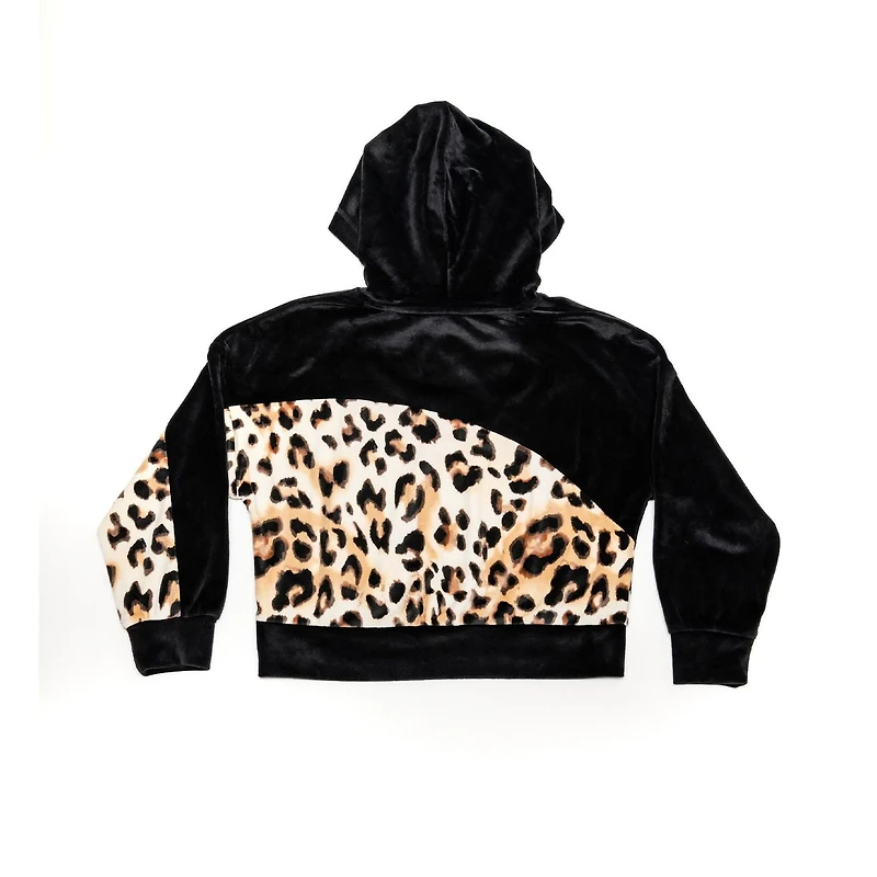 Sweat à capuche à manches longues pour filles Justice Animal
