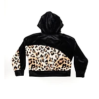 Sweat à capuche à manches longues pour filles Justice Animal