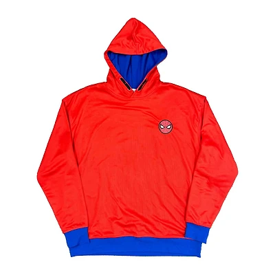 Marvel Men's Spider Icon Reversible Long Sleeve Hoodie