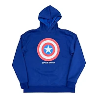 Marvel Sweat à capuche réversible à manches longues Captain America pour hommes