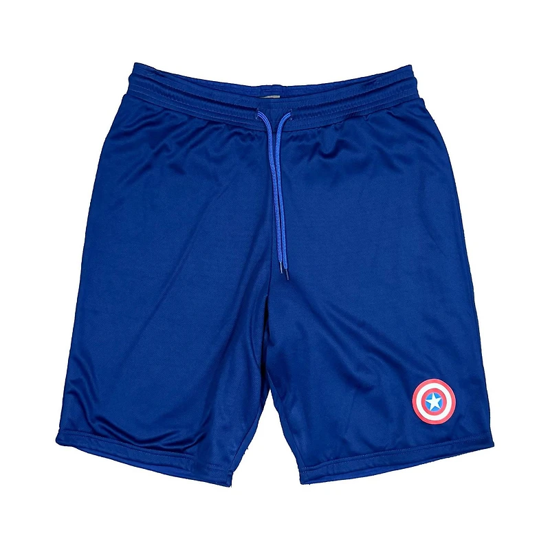 Short Bouclier Captain America pour Homme