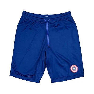 Short Bouclier Captain America pour Homme