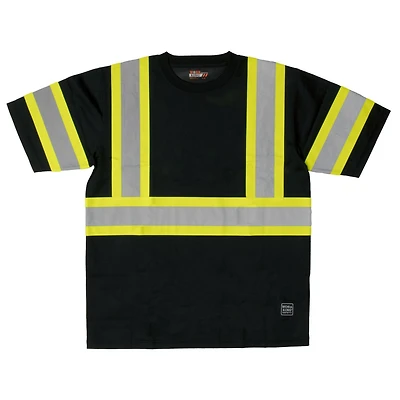 T-SHIRT DE SÉCURITÉ À MANCHES COURTES TOUGH DUCK AVEC RUBAN RÉFLÉCHISSANT 2 "SUR UN SUPPORT CONTRASTE 4