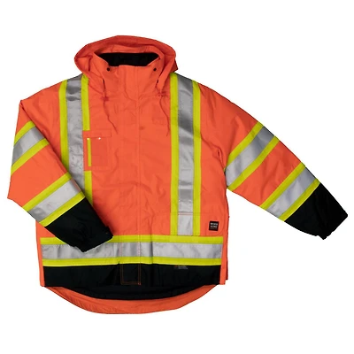 TOUGH DUCK Men's 5-in-1 Safety Jacket
